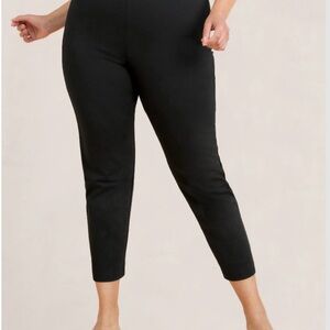 Women's Black Slim Leg Shaper Pants